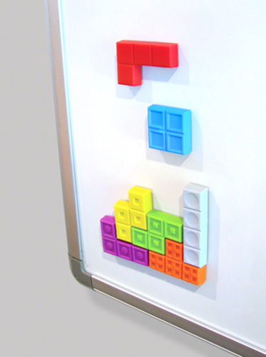 Tetrius Puzzle Game Magnets